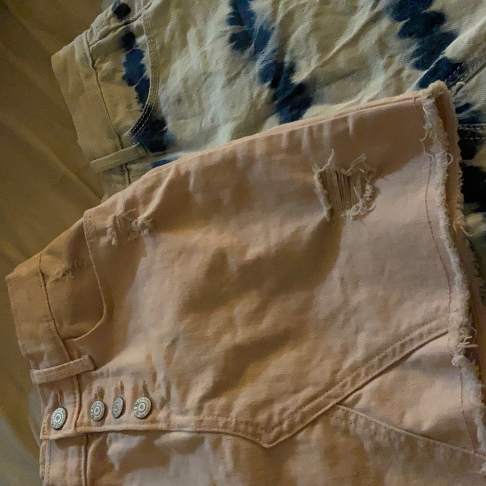 Two Jean girls skirts